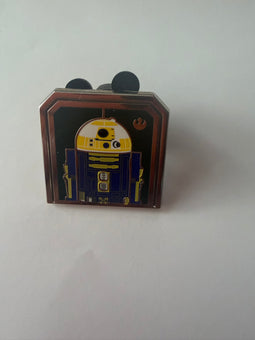 Disney Parks 2024 Mickey Hidden Star Wars Droids R2-B1 Pin New