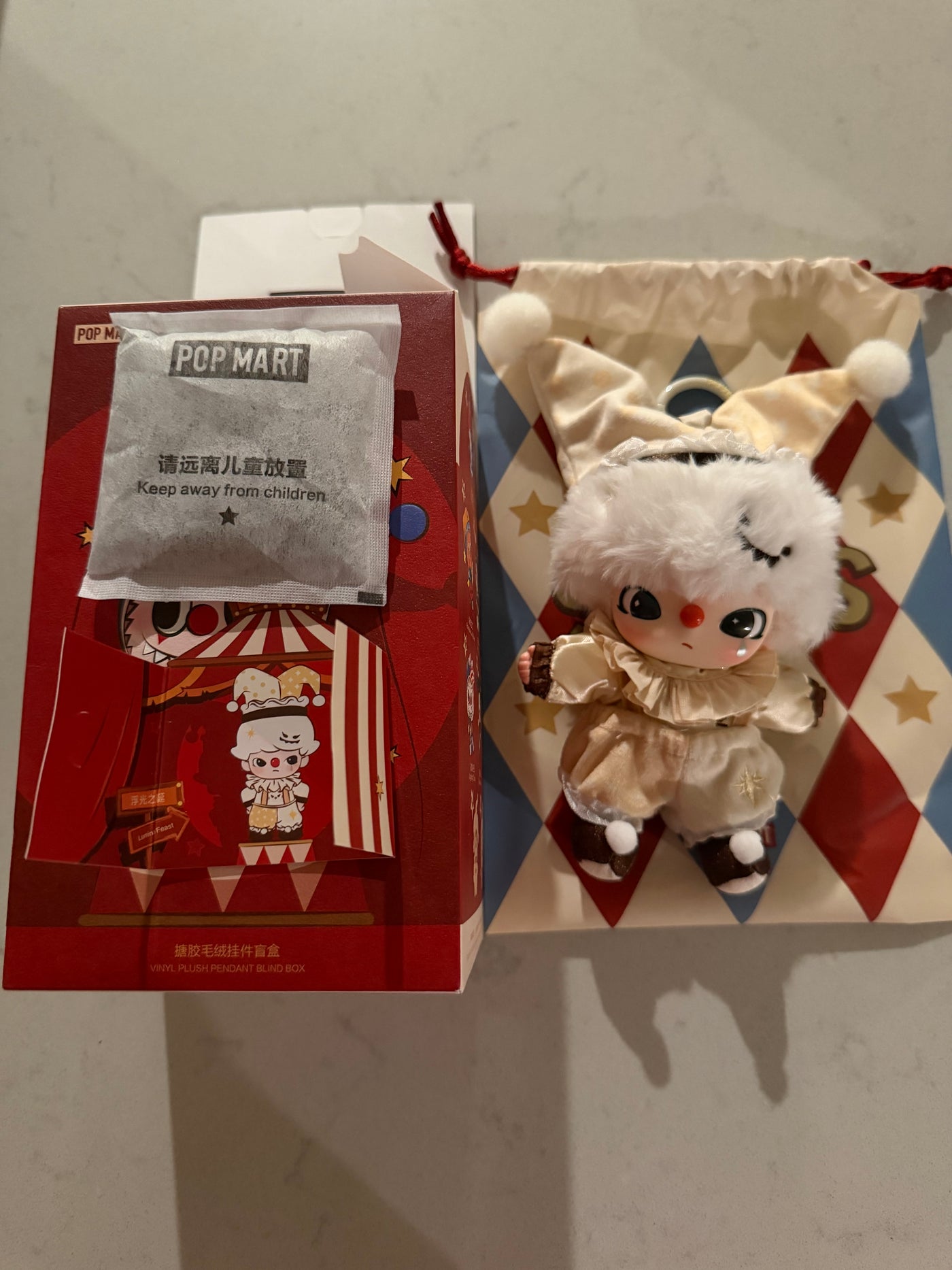 Pop Mart Labubu The Monsters Why So Serious Lumino Feast Vinyl Plush USA New