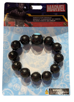 Disney Parks Marvel Black Panther Movie Wakanda Kimoyo Glow Bracelet New W Tag