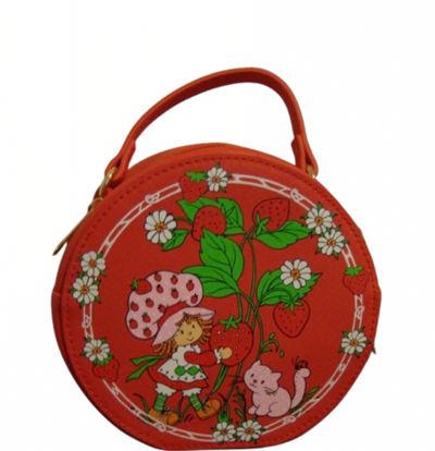 Strawberry Shortcake Berry Plucking Red Crossbody Bag Purse New with Tag
