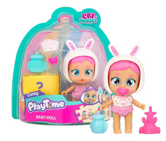 Cry Babies PlayTime Day Care Coney Baby Figure Toy New with Tag