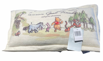 Disney Parks Winnie the Pooh and Friends Decorative Throw Pillow New With Tag