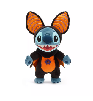 Disney Parks Halloween Stitch Plush with Extra Terrestrial Costume New with Tag