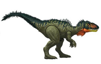 Jurassic World Rebirth Gigantic Thrashers Tyrannotitan Dinosaur Action Figure