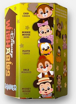 Disney Parks Epcot World Showcase Shimmer Wishables Plush Sealed Toy New w Tag
