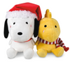 Hallmark Better Together Peanuts Holiday Snoopy & Woodstock Magnetic Plush New