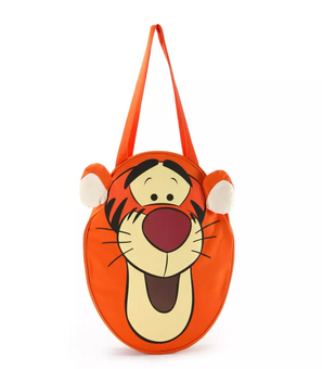 Disney Parks Tigger Winnie the Pooh Big Face Canvas Tote New with Tag