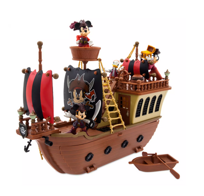 Disney Parks Pirates of the Caribbean Mickey and Friends Ship Playset New Box