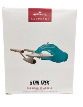 Hallmark 2023 Keepsake Star Trek The Hand of Apollo Christmas Ornament New Box