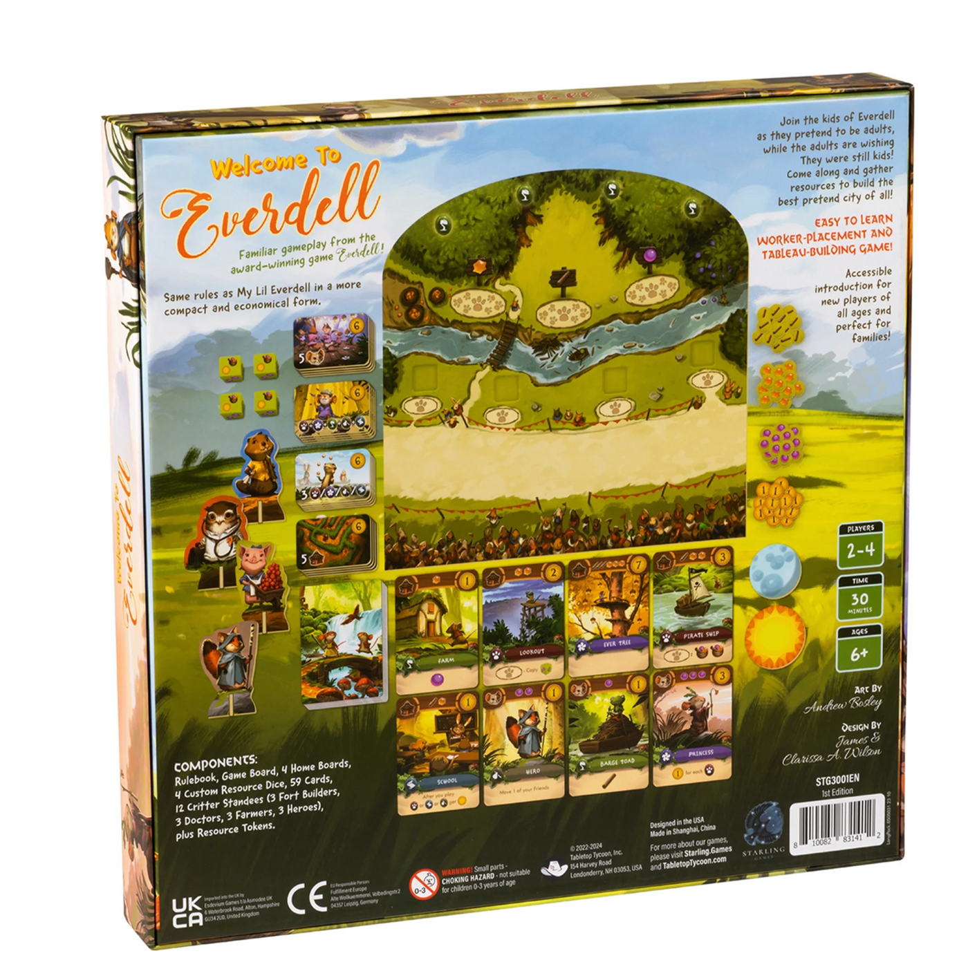 Welcome to Everdell My Lil Family Kids Board Game Starling Games New