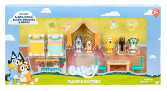 Disney Bluey Playing Doctor Playset New With Box