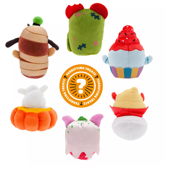 Disney Parks Munchlings Mystery Scented Plush Terrifying Treats Micro New W Tag