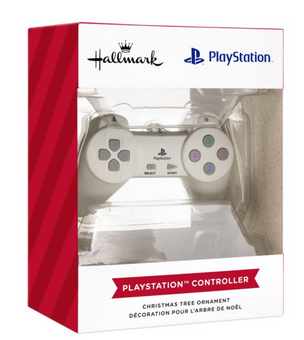 Hallmark Sony PlayStation Video Game Controller Christmas Ornament