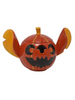 Disney Halloween Stitch Sculpted Ceramic Pumpkin Candy Bowl w Lid New with Box