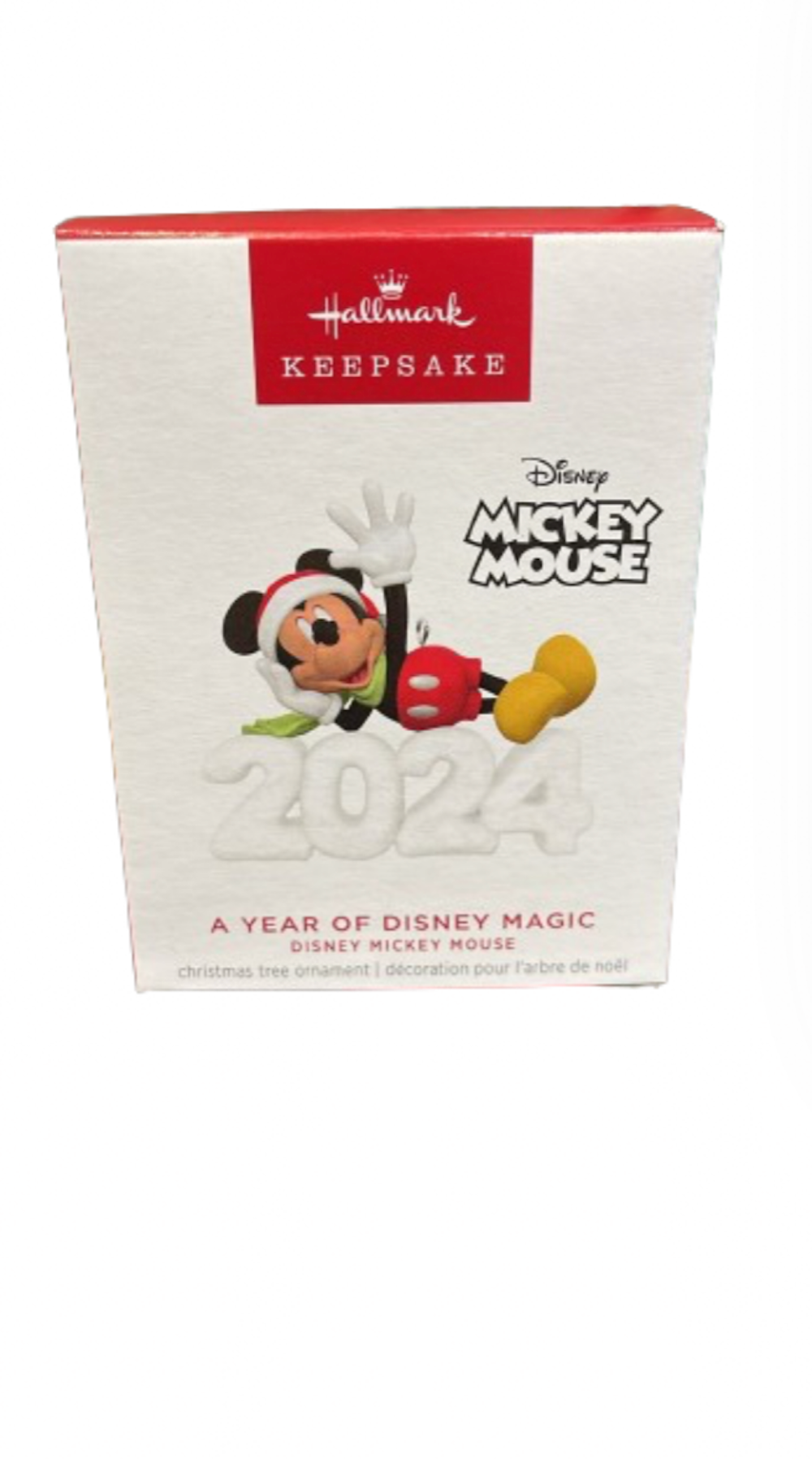 Hallmark 2024 Keepsake Disney Mickey A Year of Disney Magic 2024 Ornament New