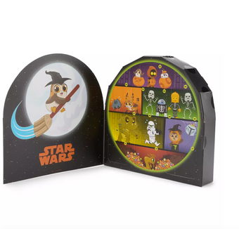 Disney Parks Star Wars Vinyl Figures Halloween Countdown Calendar 13-Piece New