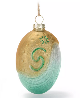 Disney Parks The Heart of Te Fiti Glass Christmas Ornament – Moana New With Tag