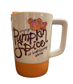 Disney Parks Starbucks Enjoy Pumpkin Spice at Walt Disney World Coffee Mug New