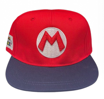 Universal Studios SUPER NINTENDO WORLD Mario Icon Baseball Cap Hat New With Tag