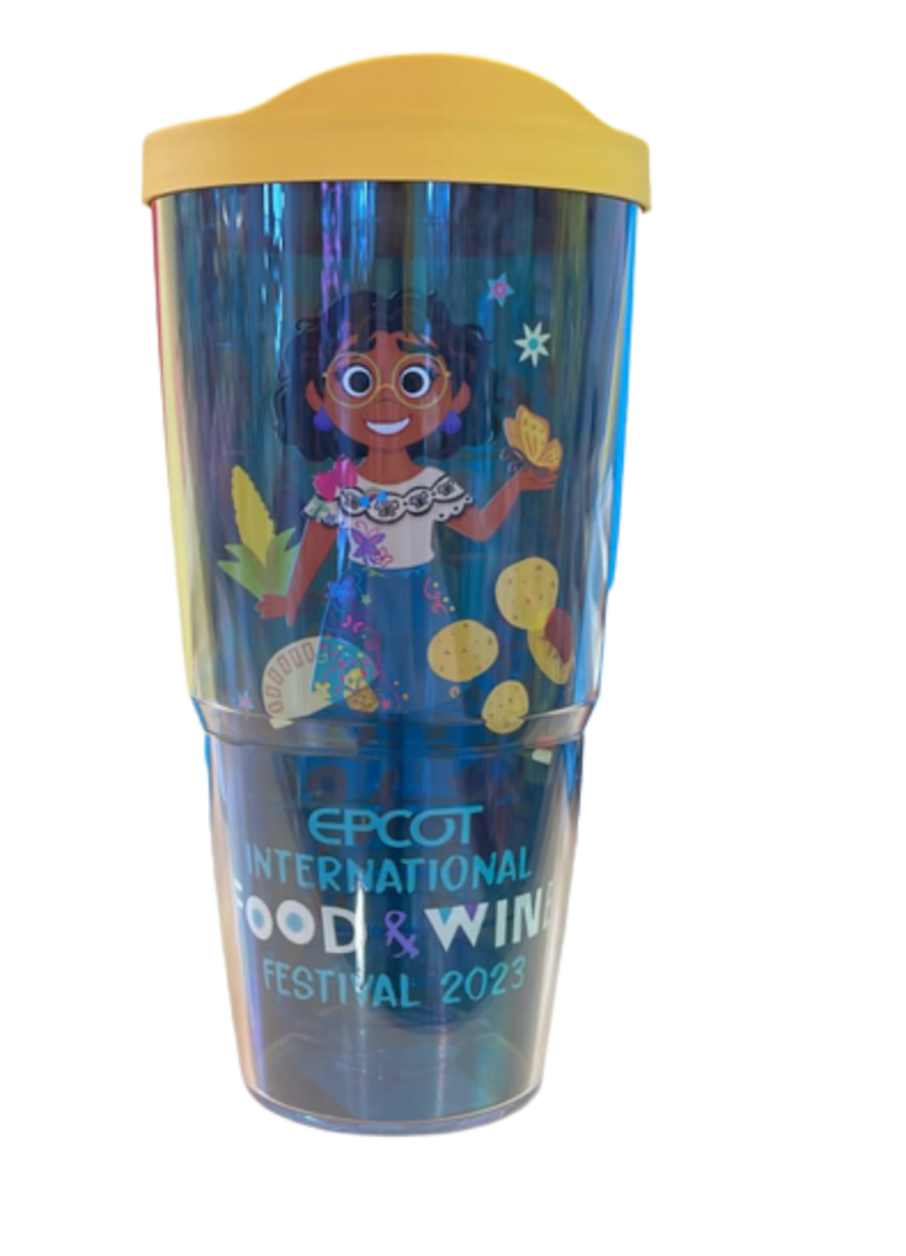 Disney EPCOT Food and Wine 2023 Encanto Mirabel Tervis Tumbler with Lid 24oz New