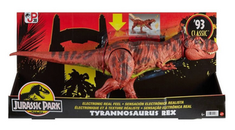 Jurassic Park Electronic Real Feel Tyrannosaurus Rex New With Box