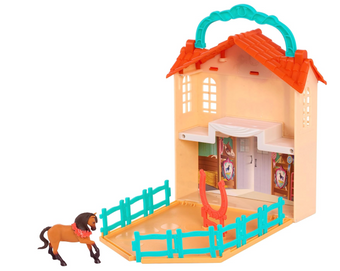 DreamWorks Spirit Riding Free Riding Academy Stow N' Go Play Set Case New w Tag