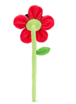 Disney Parks Bendable Red Flower Minnie Plush New with Tag