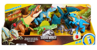 Fisher Price Imaginext Jurassic World: Dominion Dinosaur Figure Set 7pc Toy New