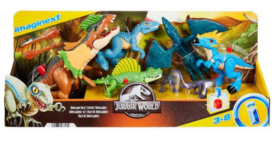 Fisher Price Imaginext Jurassic World: Dominion Dinosaur Figure Set 7pc Toy New