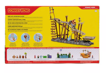 Nintendo Donkey Kong Mine Cart Adventure Playset Toy New With Box