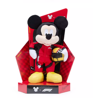 Disney 2026 x Formula 1 Mickey with Racing Suit Special Edition Plush New w Box
