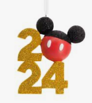 Hallmark Disney Mickey Mouse 2024 Christmas Ornament New with Box