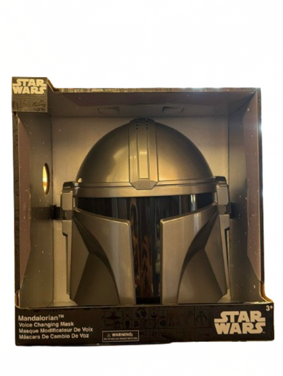 Disney Parks Star Wars Mandalorian Voice Changing Mask New with Box