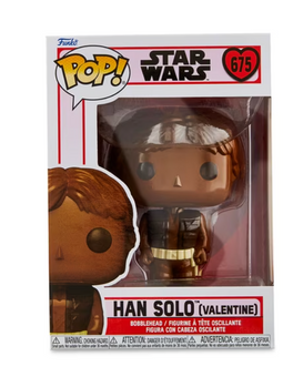 Funko POP! Valentine's Day Chocolate Star Wars Han Solo Vinyl Figure New W Tag