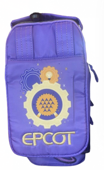 Disney Parks Epcot Figment Skeeter Mini Convertible Lug Crossbody Bag New W Tag