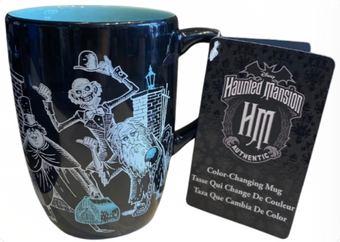 Disney Parks Haunted Mansion Hitchhiking Ghosts Color Changing Mug New With Tag