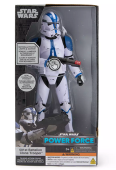 Disney Parks 501st Battalion Clone Trooper Talking Action Figure Star Wars New