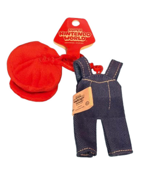 Universal Studios Super Nintendo World Mario Bros Outfit Keychain New With Tag