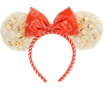 Disney Parks Minnie Mouse Ear Headband - Popcorn New With Tag