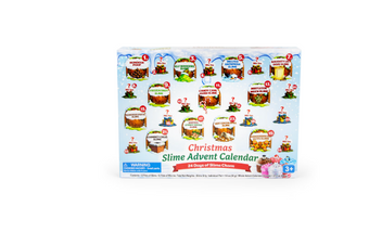 Christmas Slime Advent Calendar 24-Day Countdown Slime Mix-Ins Toy New With Box