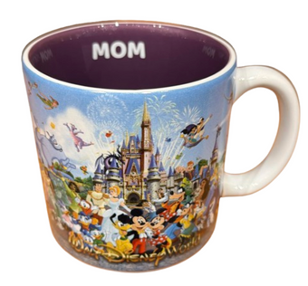 Disney Parks WDW Storybook Mickey & Friends Mom Coffee Mug New With Tag