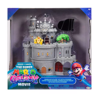 Super Mario Galaxy Movie Deluxe Bowser Castle Playset Toy New With Tag