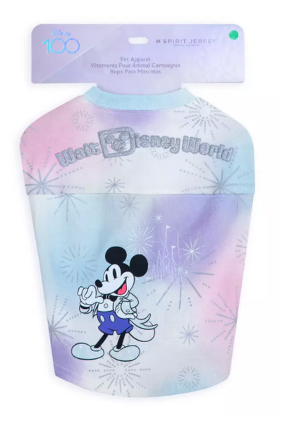Disney Parks Mickey Mouse Disney100 Spirit Jersey for Pets WDW Size M New