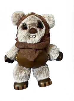 Disney Parks Star Wars Galaxy's Edge Ewok Plush Wood Toydarian Toymaker New