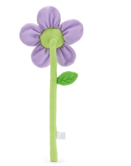 Disney Parks Bendable Purple Flower Stitch Plush New with Tag