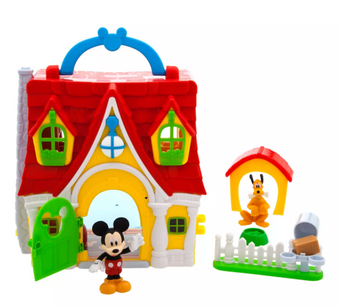 Disney Parks Mickey Mouse House Play Set Toy New With Tag