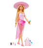 Mattel Barbie Doll with Swimsuit and Beach-Themed Accessories Toy New with Box