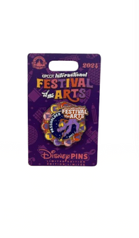 Disney 2024 Festival of Arts Figment Metal Limited Passholder Pin New with Card