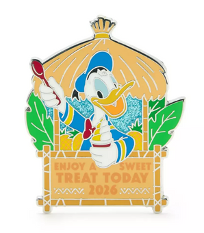 Disney Parks Donald Duck Sweet Treat Day 2026 Limited Pin New With Card