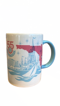 Disney Parks WDW 55th Anniversary Magical Years Retro Coffee Mug New